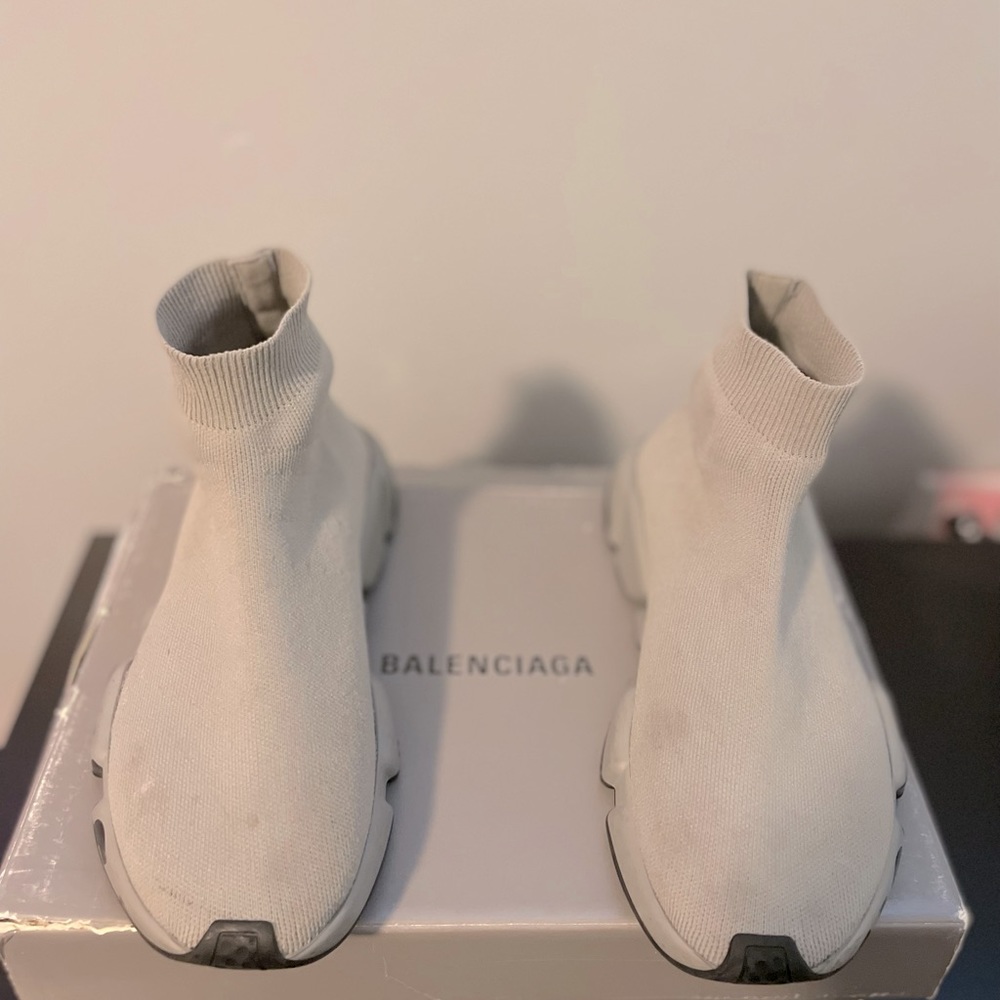 Balenciaga knit graffiti sole